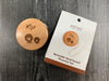 knitter's pride retractable beech wood tape measure round