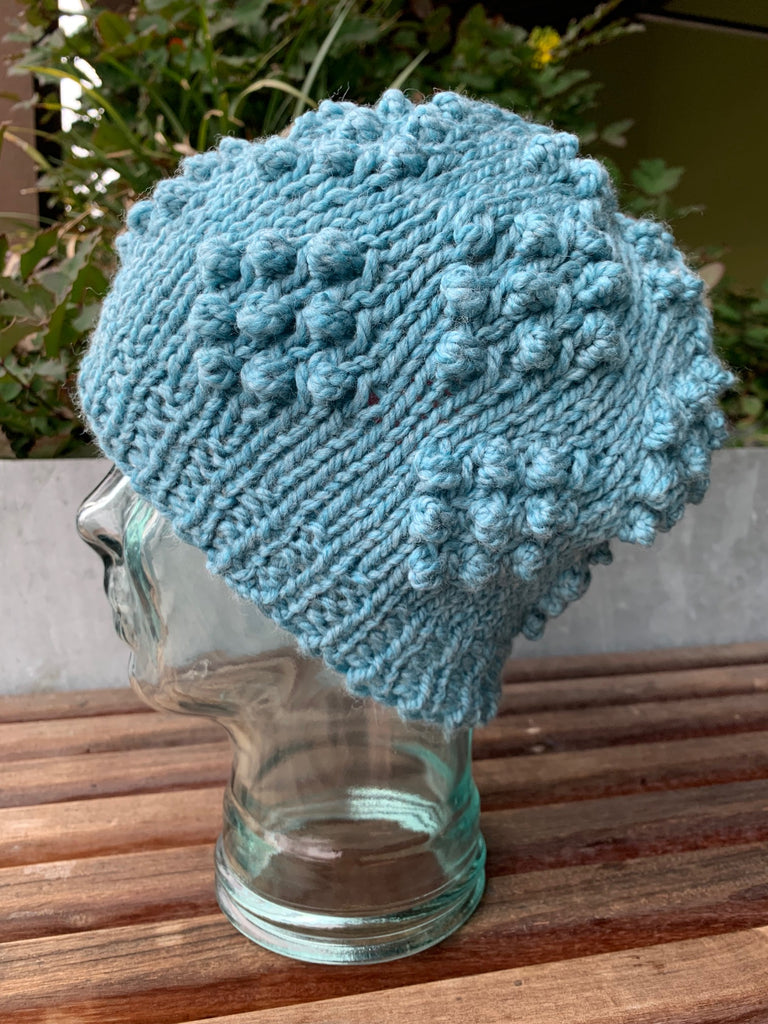ivy hill hat knit in 128 superwash