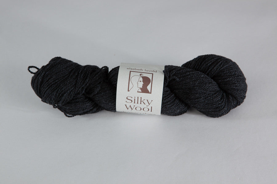 elsabeth lavold silky wool 033 black DK