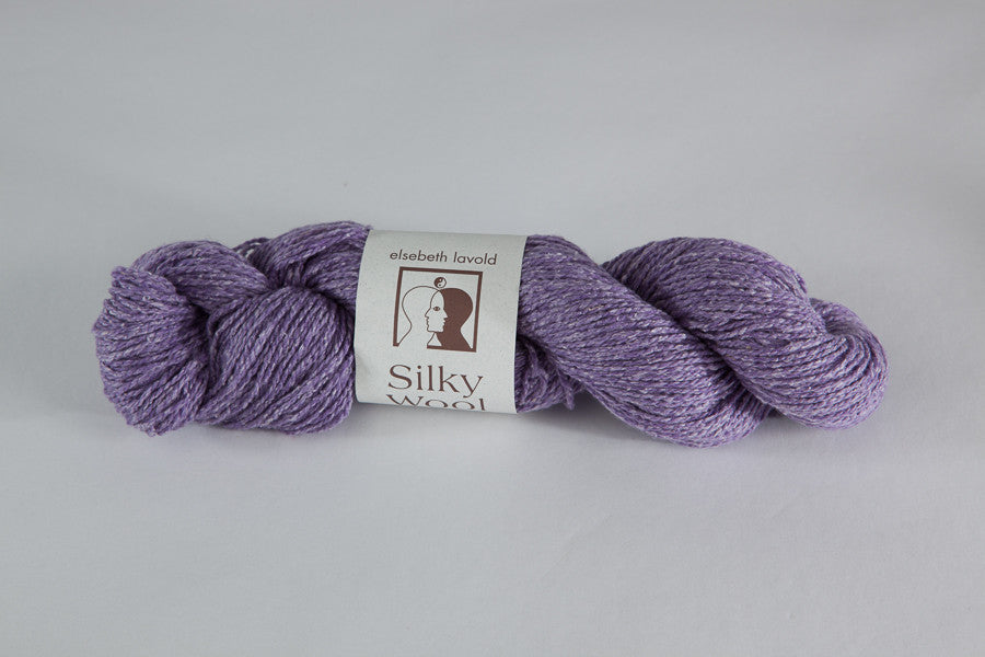 elsabeth lavold silky wool 069 light purple DK