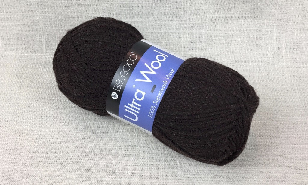 berroco ultra wool superwash 33115 bear dark brown