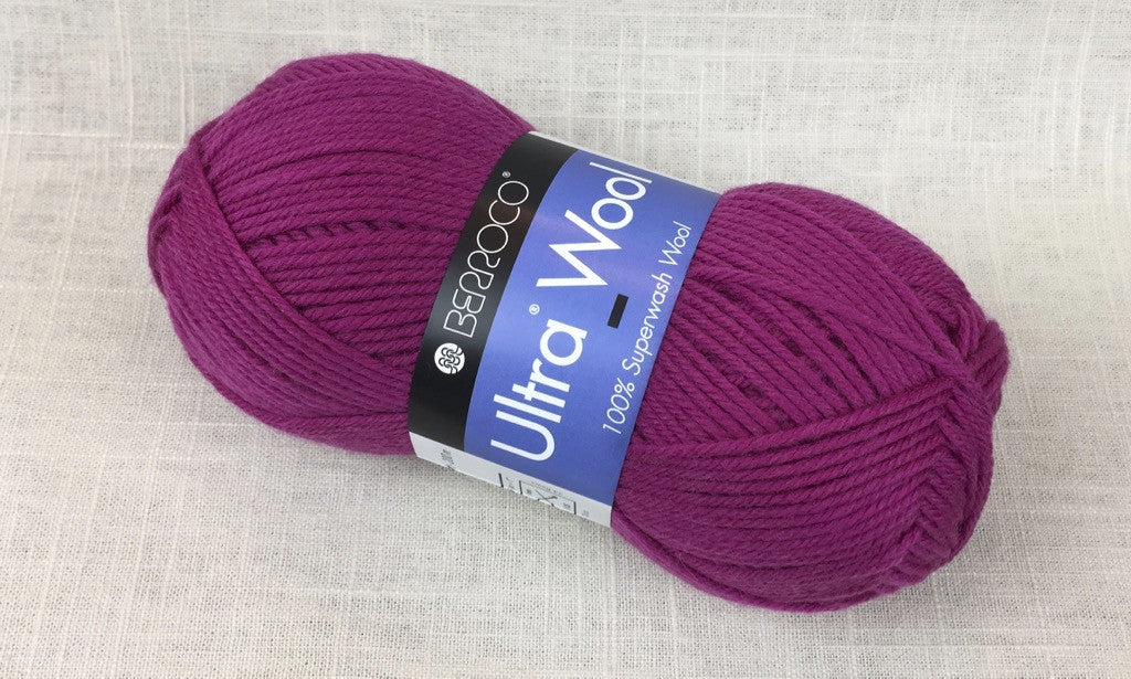 berroco ultra wool superwash 3337 magnolia berry pink