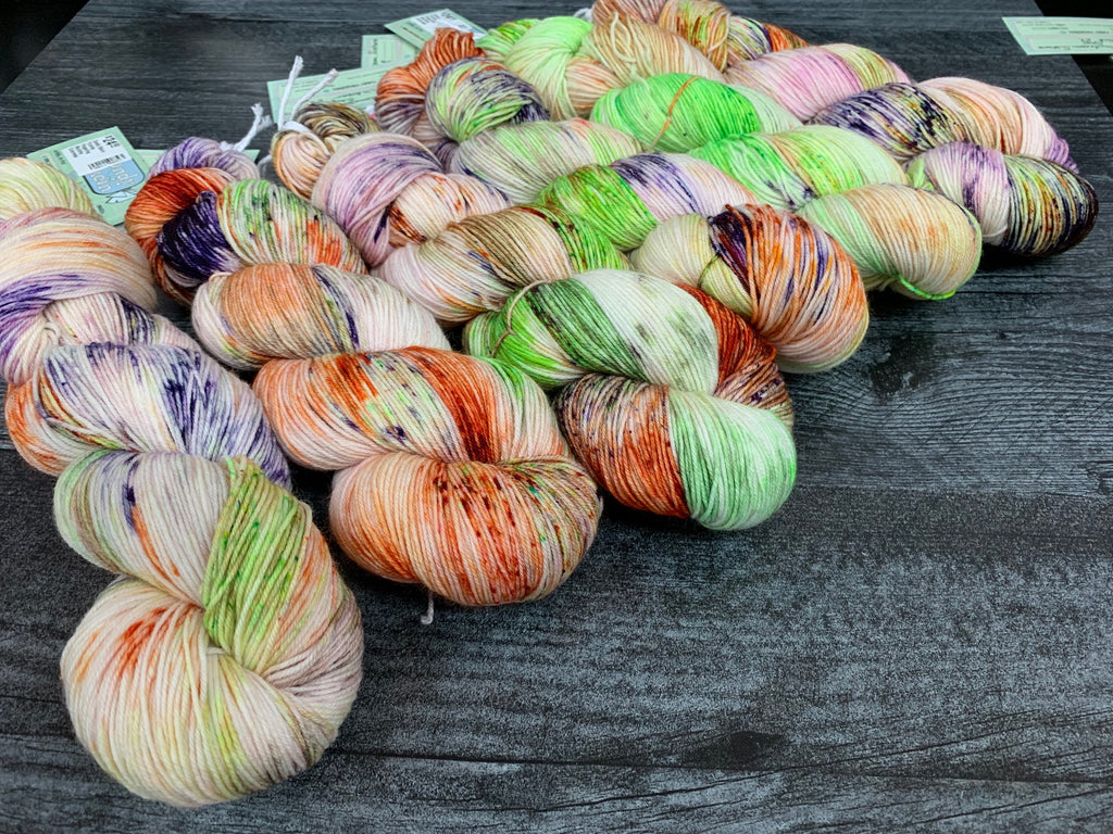 candy skein monthly color yummy fingering october 2022 sanderson sister soup