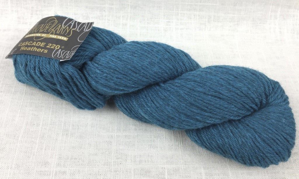 cascade yarns 220 wool worsted color 2433 pacific