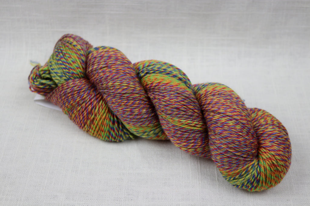 Cascade yarn heritage wave fingering 517 rainbow