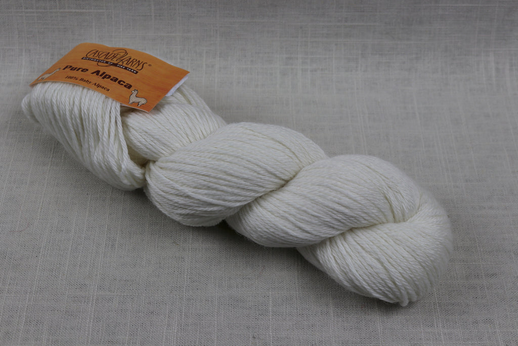 cascade yarns pure alpaca 3033 white