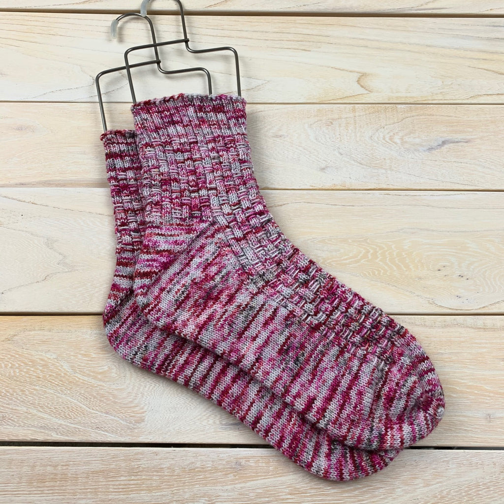 Fidget sock in duchess colorway
