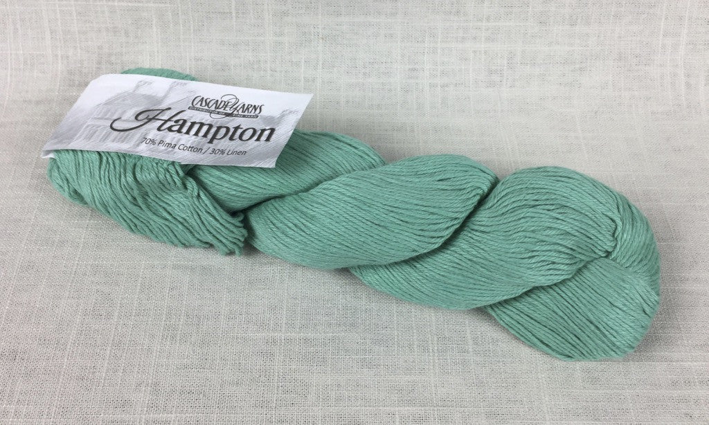 cascade yarns hampton linen cotton DK 14 opal