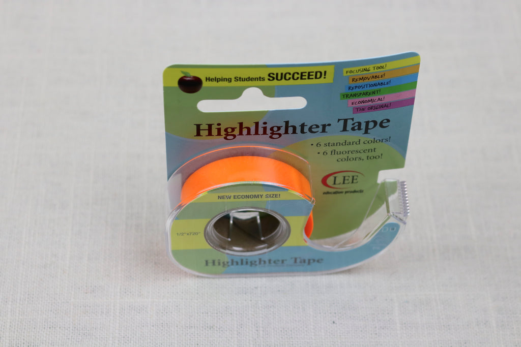 econo highlighter tape orange