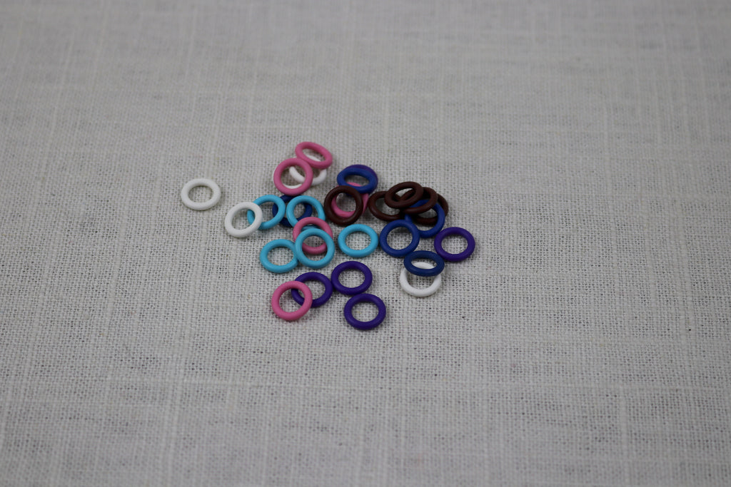 Lila marker rings - Stitch markers - Knitting - Stitch markers