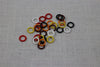 knitter's helper silicone stitch marker 13mm mixed colors