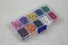 knitter's helper silicon stitch markers box of 10 colors 13mm