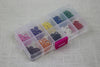 knitter' helper silicon stitch markers box of 10 colors 5mm