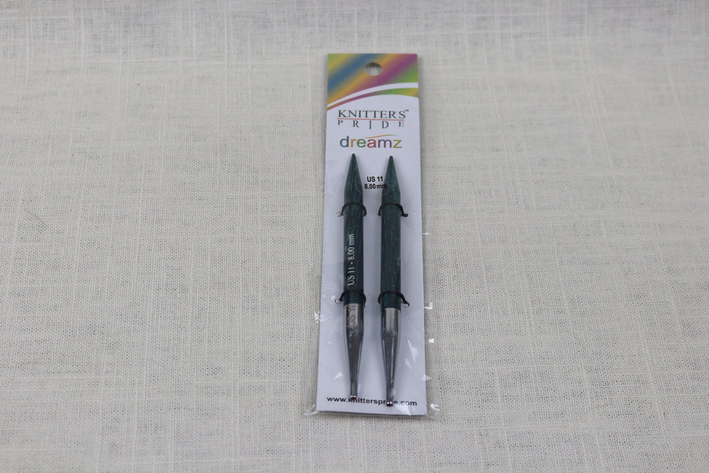 knitters pride 5 inch interchangeable tips US 11 (8mm)