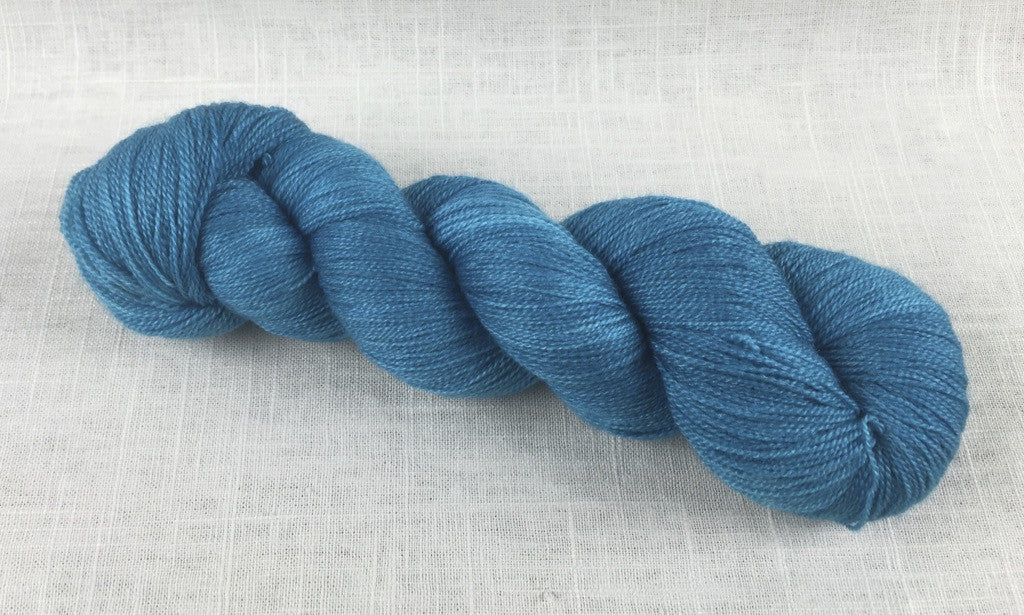 canon hand dyes anais silk lace Martha Levinson blue
